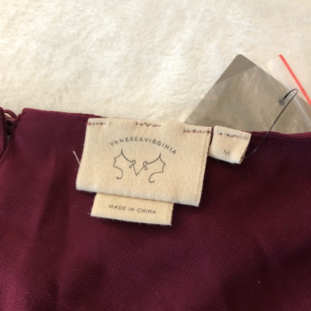 NWT Anthropologie Vanessa Virginia top Size Medium - Picture 7 of 8